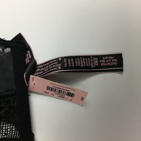 Victoria's Secret Very Sexy Bralette Black Size S - Picture 5 of 5